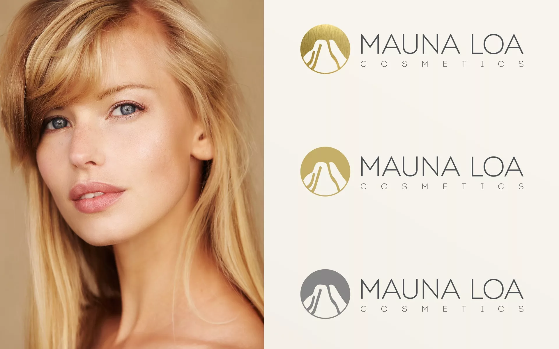 Projekt baneru MAUNA LOU COSMETICS przygotowany przez PharmaPack Design