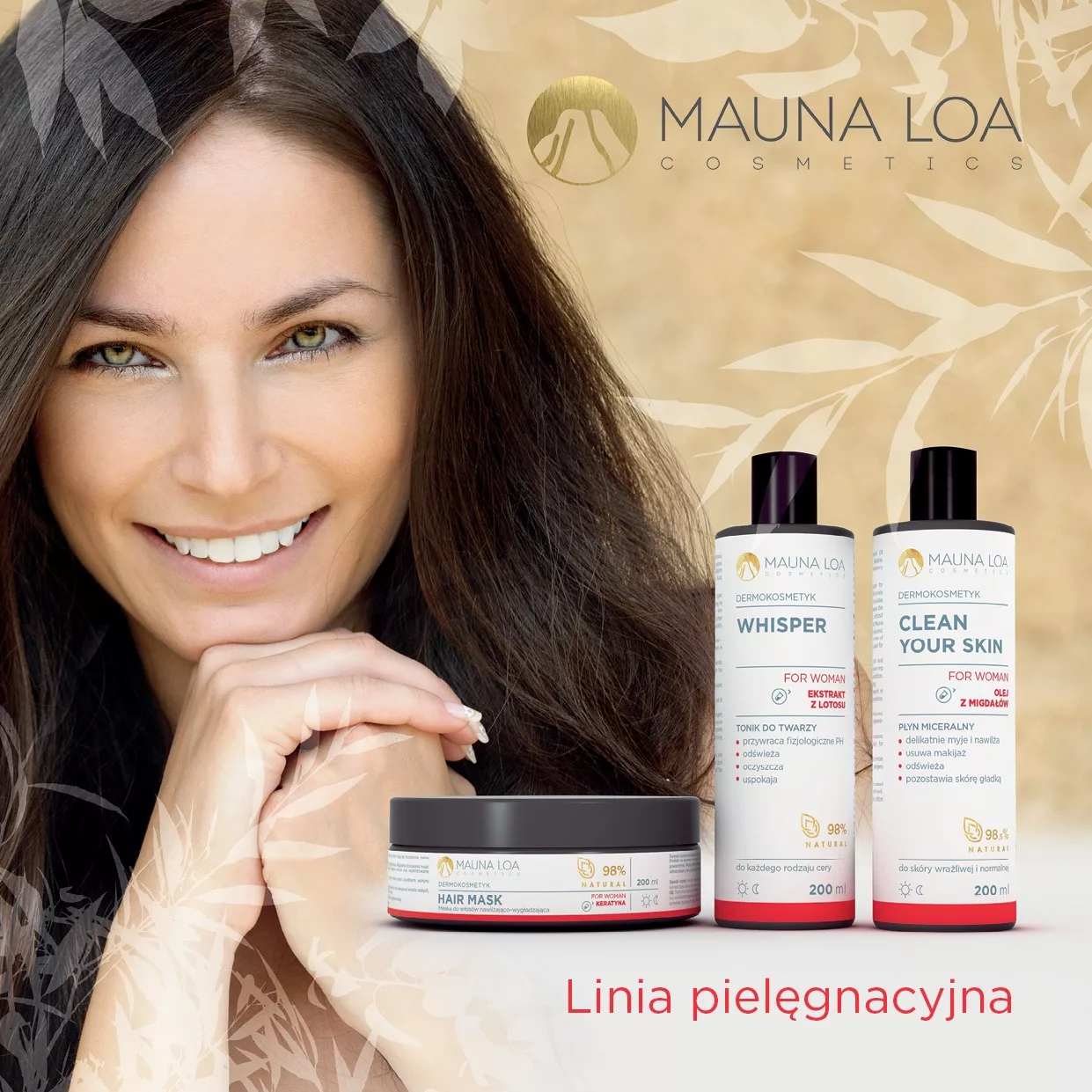 Projekt opakowania dla kosmetyku z linii pielęgnacyjnej MAUNA LOU przygotowany przez PharmaPack Design