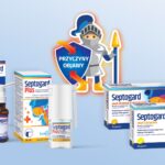 Projekt opakowania leku OTC - SEPTOGARD, aerozol i pastylki