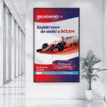 Projekt opakowania leku OTC przygotowany przez PharmaPack Design