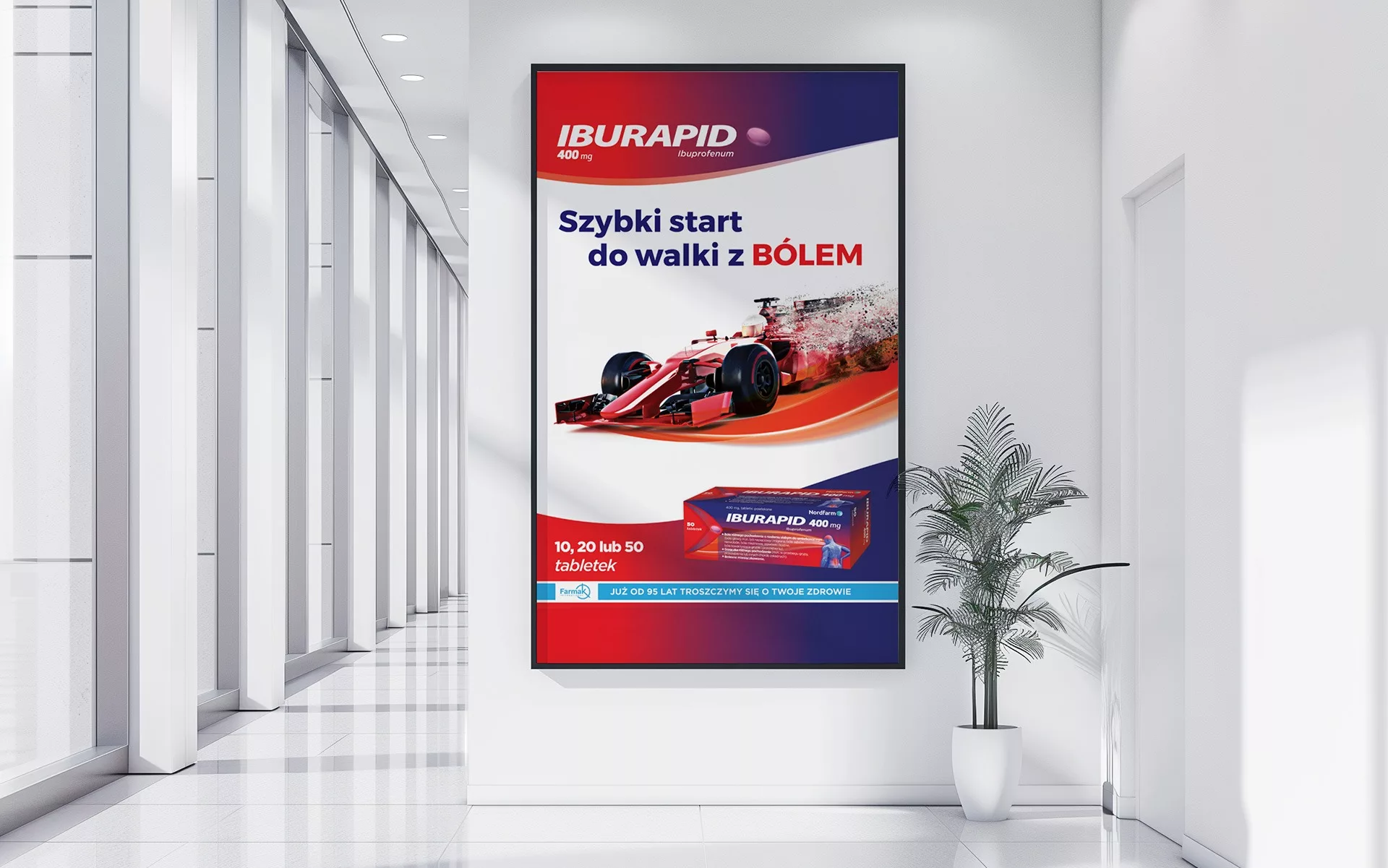 Projekt opakowania leku OTC przygotowany przez PharmaPack Design