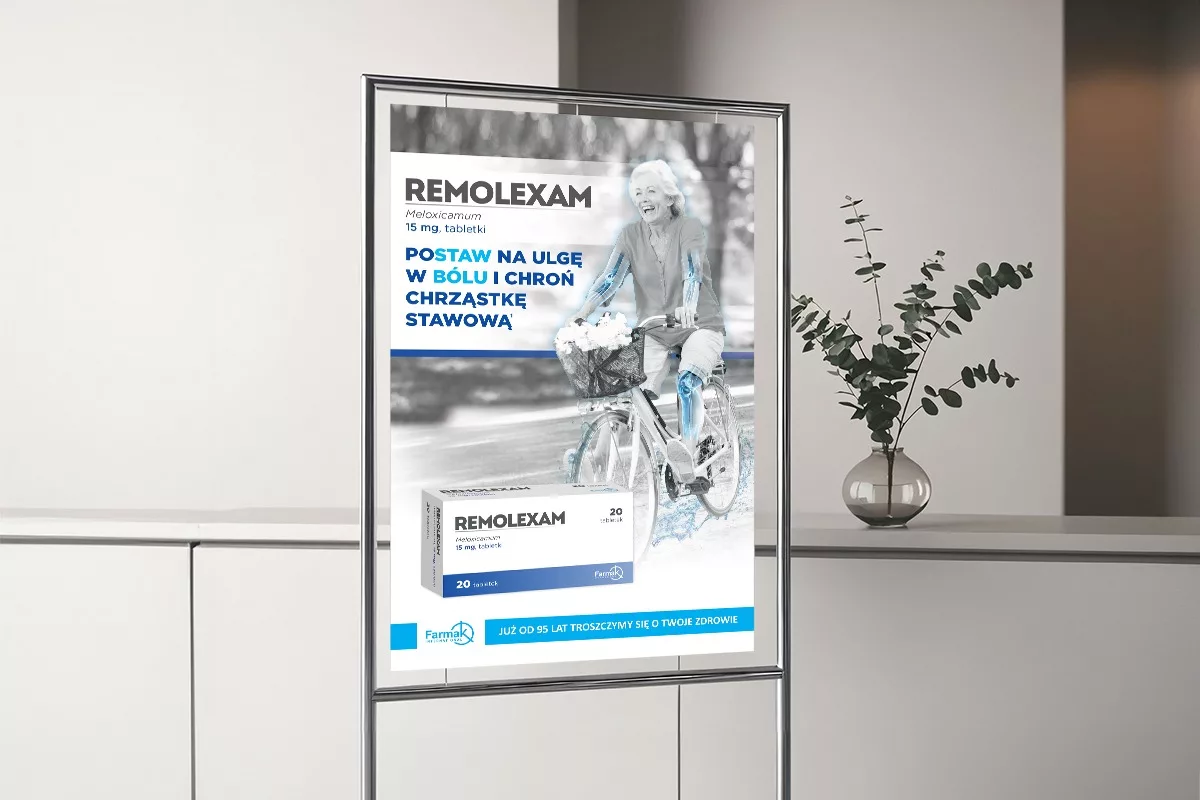Projekt i wykonanie plakatu dla leku REMOLEXAM - PharmaPack Desing