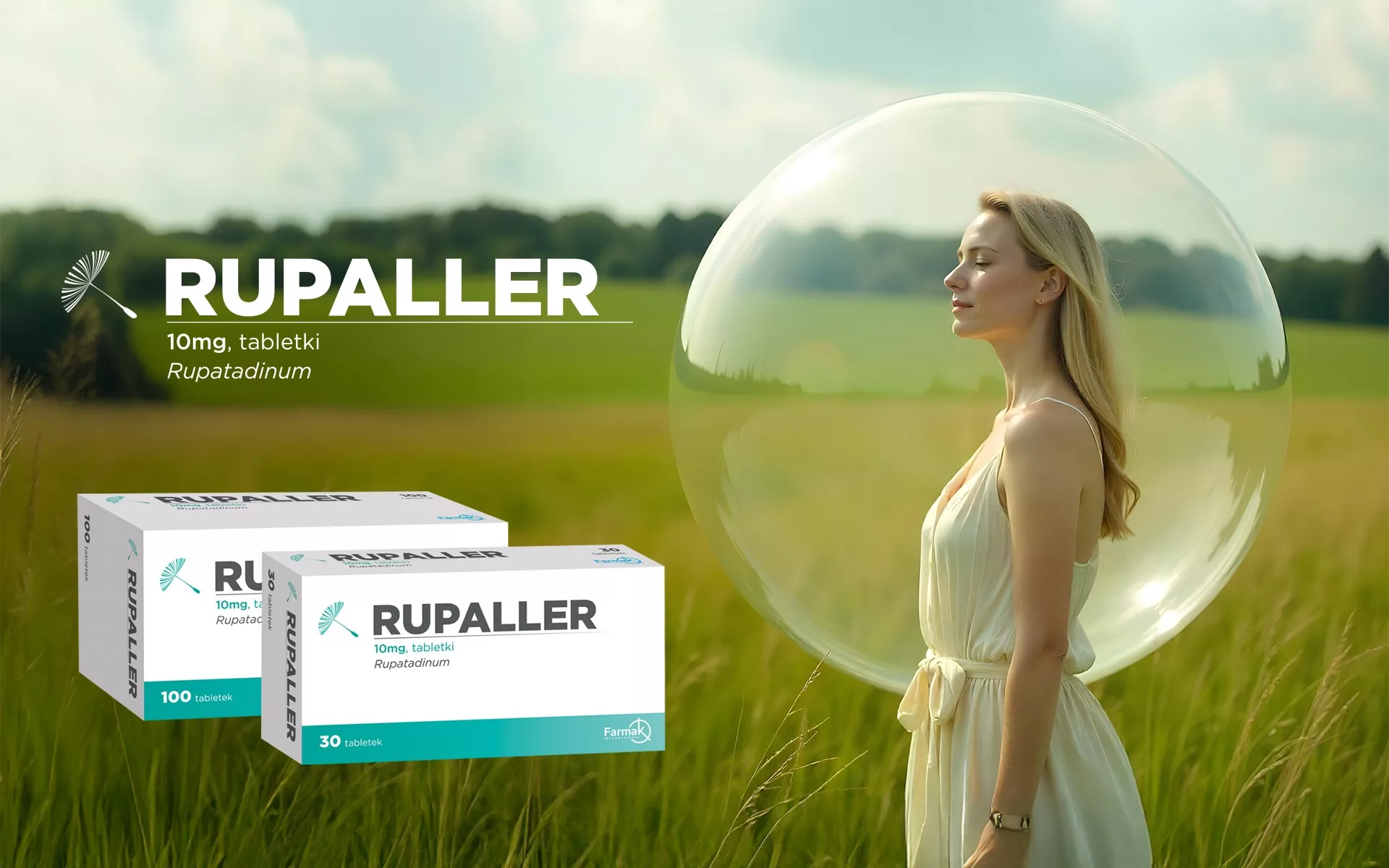 Projekt opakowania leku Rupaller