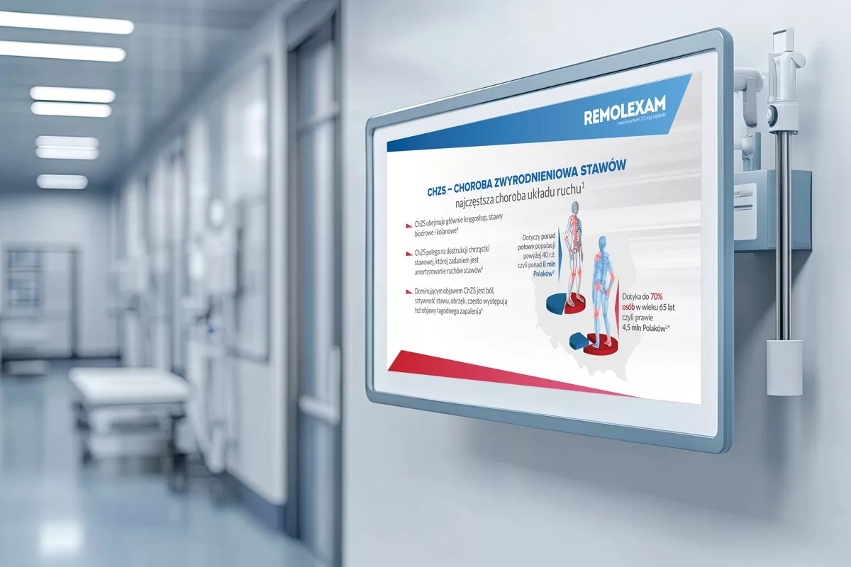 Animacje leku OTC Remolexam autorstwa PharmaPack Design