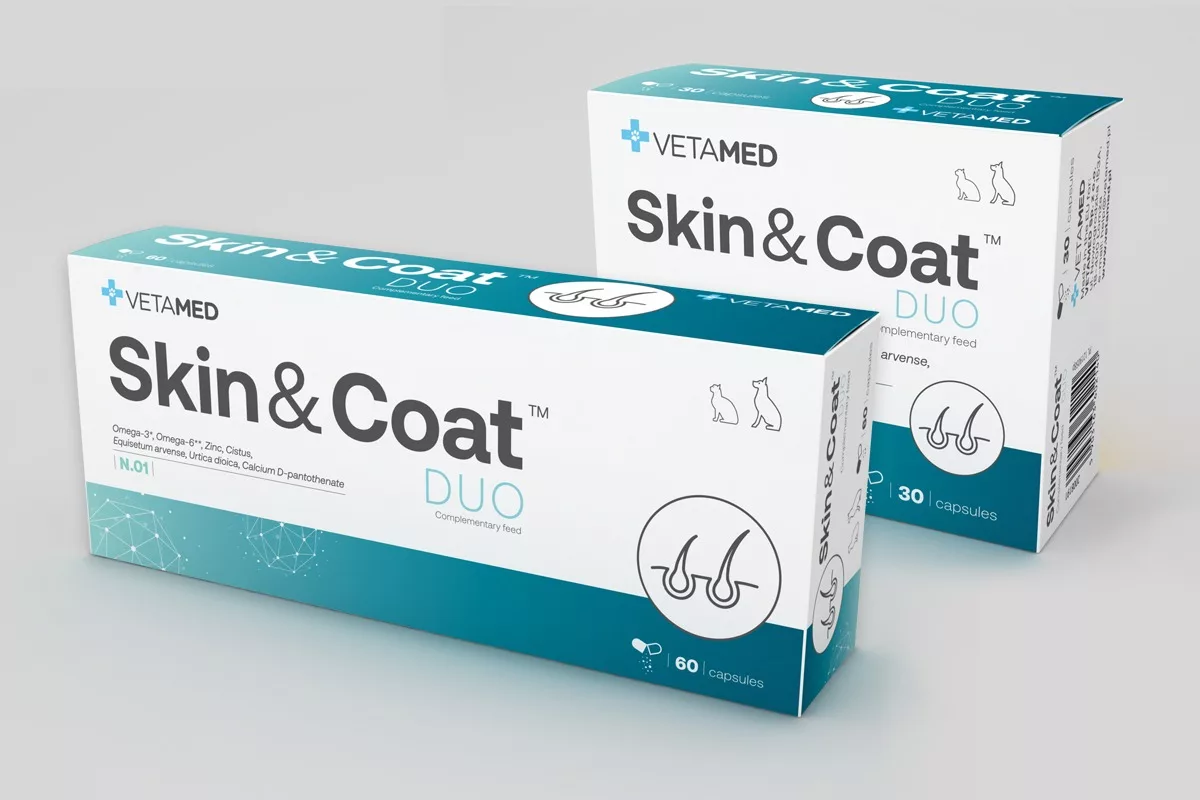 PharmaPack Design – projekt linii opakowań suplementów diety dla zwierząt Vetamed